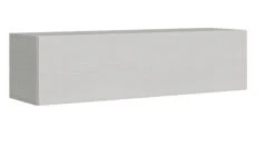 Armoire Lit 120x190 Cm Escamotable Avec Colonne De Rangement Et éléments Hauts Avec Mobilier Bois Frêne Blanc Kanto -Pas Cher Lit Magasin armoire lit 120x190 cm escamotable avec colonne de rangement et elements hauts avec mobilier bois frene blanc kanto 3666722857147 1323340