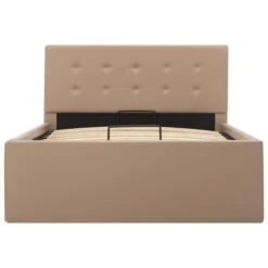 Cadre De Lit à Stockage Cappuccino Similicuir 100x200cm 15 Cadre De Lit à Stockage Cappuccino Similicuir 100x200cm -Pas Cher Lit Magasin cadre de lit a stockage cappuccino similicuir 100x200cm 3666722495608 632551