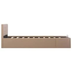 Cadre De Lit à Stockage Cappuccino Similicuir 100x200cm 16 Cadre De Lit à Stockage Cappuccino Similicuir 100x200cm -Pas Cher Lit Magasin cadre de lit a stockage cappuccino similicuir 100x200cm 3666722495608 632552