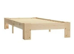 Pas Cher Lit Magasin -Pas Cher Lit Magasin cadre de lit adulte pin massif clair samba 100x200 cm 3666722557375 386849