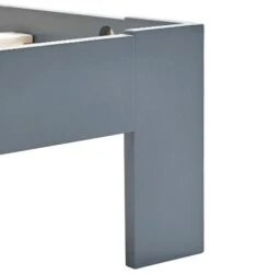 Cadre De Lit Adulte Pin Massif Gris Samba 140x200 Cm -Pas Cher Lit Magasin cadre de lit adulte pin massif gris samba 140x200 cm 8719883677903 387882