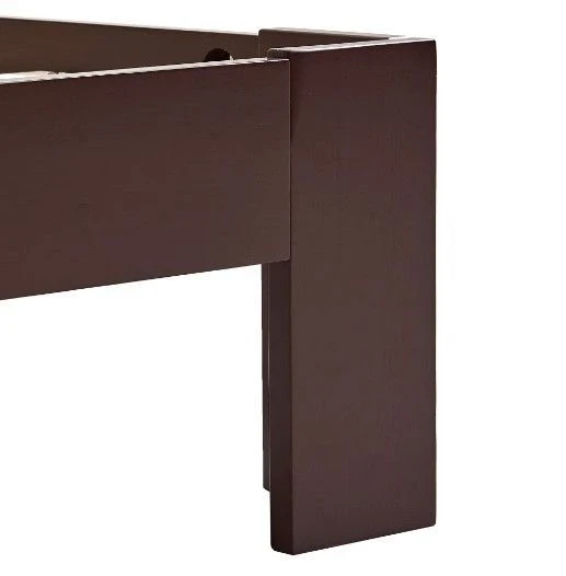 Cadre De Lit Adulte Pin Massif Marron Samba 160x200 Cm 7 Cadre De Lit Adulte Pin Massif Marron Samba 160x200 Cm – Image 5