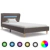 Cadre De Lit Avec LED Taupe Tissu 90 X 200 Cm 2 1 Cadre De Lit Avec LED Taupe Tissu 90 X 200 Cm 2 -Pas Cher Lit Magasin cadre de lit avec led taupe tissu 90 x 200 cm 8719883578392 620677