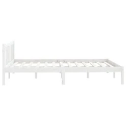 Cadre De Lit Blanc Bois De Pin Massif 120x200 Cm 7 -Pas Cher Lit Magasin cadre de lit blanc bois de pin massif 120x200 cm 3666722223997 1132576