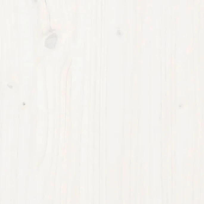 Cadre De Lit Blanc Bois De Pin Massif 140x200 Cm 7 9 Cadre De Lit Blanc Bois De Pin Massif 140x200 Cm 7 – Image 7