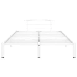 Cadre De Lit Blanc Métal 140 X 200 Cm 5 -Pas Cher Lit Magasin cadre de lit blanc metal 140 x 200 cm 8719883989273 628888