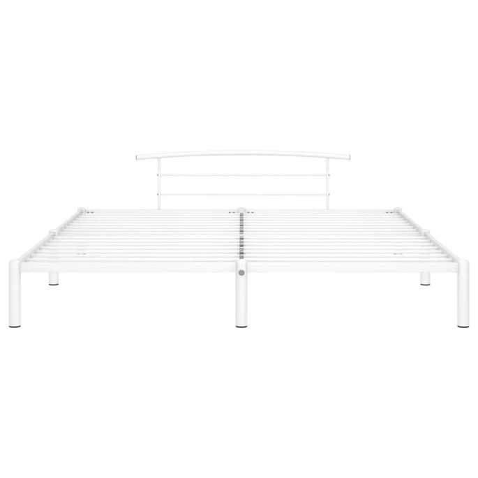 Cadre De Lit Blanc Métal 180 X 200 Cm 6 5 Cadre De Lit Blanc Métal 180 X 200 Cm 6 – Image 3