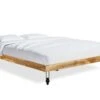Cadre De Lit Bois De Manguier Induka 140x200 Cm -Pas Cher Lit Magasin cadre de lit bois de manguier induka 140x200 cm 8718475528654 246405