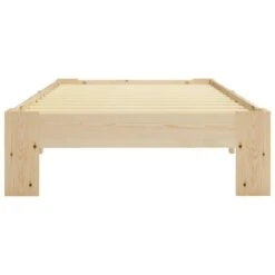 Cadre De Lit Bois De Pin Massif 90 X 200 Cm 2 -Pas Cher Lit Magasin cadre de lit bois de pin massif 90 x 200 cm 3666722500845 625618