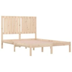Cadre De Lit Bois Massif 120x190 Cm Petit Double 3 -Pas Cher Lit Magasin cadre de lit bois massif 120x190 cm petit double 3666722743761 1432272