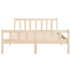 Cadre De Lit Bois Massif 135x190 Cm Double 4 15 Cadre De Lit Bois Massif 135x190 Cm Double 4 -Pas Cher Lit Magasin cadre de lit bois massif 135x190 cm double 3666722113809 1381464
