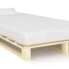 Cadre De Lit De Palette Bois De Pin Massif 120 X 200 Cm -Pas Cher Lit Magasin cadre de lit de palette bois de pin massif 120 x 200 cm 3666722608787 1491008
