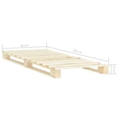 Cadre De Lit De Palette Bois De Pin Massif 90 X 200 Cm 13 Cadre De Lit De Palette Bois De Pin Massif 90 X 200 Cm -Pas Cher Lit Magasin cadre de lit de palette bois de pin massif 90 x 200 cm 3666722496636 631270