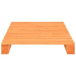 Cadre De Lit De Palette Marron Bois De Pin Massif 100 X 200 Cm -Pas Cher Lit Magasin cadre de lit de palette marron bois de pin massif 100 x 200 cm 3666722496513 631434