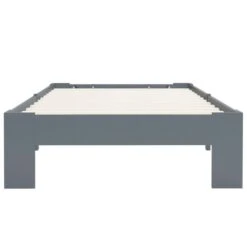 Cadre De Lit Gris Bois De Pin Massif 100 X 200 Cm 11 Cadre De Lit Gris Bois De Pin Massif 100 X 200 Cm -Pas Cher Lit Magasin cadre de lit gris bois de pin massif 100 x 200 cm 8719883677880 625703