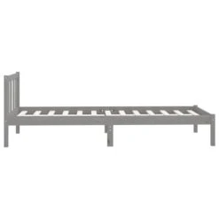 Cadre De Lit Gris Bois De Pin Massif 90x200 Cm 11 -Pas Cher Lit Magasin cadre de lit gris bois de pin massif 90x200 cm 3666722224062 1132513