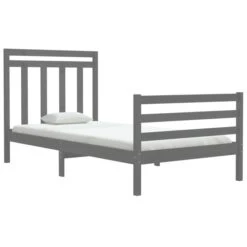 Cadre De Lit Gris Bois Massif 100x200 Cm 10 Cadre De Lit Gris Bois Massif 100x200 Cm -Pas Cher Lit Magasin cadre de lit gris bois massif 100x200 cm 3666722938808 1502578