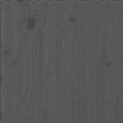 Cadre De Lit Gris Bois Massif 150x200 Cm Très Grand 3 -Pas Cher Lit Magasin cadre de lit gris bois massif 150x200 cm tres grand 3666722113960 1381330