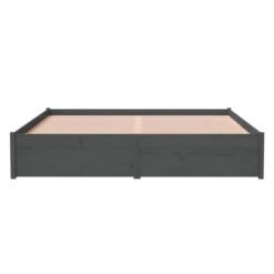 Cadre De Lit Gris Bois Massif 160x200 Cm 3 16 Cadre De Lit Gris Bois Massif 160x200 Cm 3 -Pas Cher Lit Magasin cadre de lit gris bois massif 160x200 cm 3666722740272 1421898