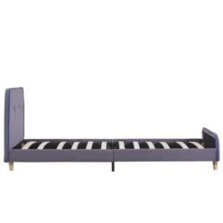 Cadre De Lit Gris Clair Tissu 90 X 200 Cm 3 11 Cadre De Lit Gris Clair Tissu 90 X 200 Cm 3 -Pas Cher Lit Magasin cadre de lit gris clair tissu 90 x 200 cm 3666722504157 621228