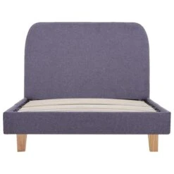 Cadre De Lit Gris Clair Tissu 90 X 200 Cm 4 -Pas Cher Lit Magasin cadre de lit gris clair tissu 90 x 200 cm 3666722504300 621093