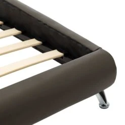 Cadre De Lit Gris Similicuir 120 X 200 Cm 5 14 Cadre De Lit Gris Similicuir 120 X 200 Cm 5 -Pas Cher Lit Magasin cadre de lit gris similicuir 120 x 200 cm 8719883779300 642158