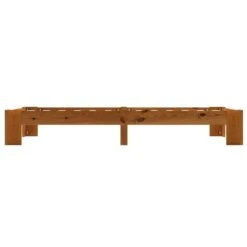 Cadre De Lit Marron Clair Bois De Pin Massif 100 X 200 Cm -Pas Cher Lit Magasin cadre de lit marron clair bois de pin massif 100 x 200 cm 3666722738699 625637