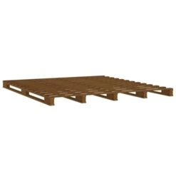 Cadre De Lit Marron Miel 180x200 Cm Bois Pin Massif Super King 2 -Pas Cher Lit Magasin cadre de lit marron miel 180x200 cm bois pin massif super king 3666722900287 1486964