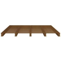 Cadre De Lit Marron Miel 180x200 Cm Bois Pin Massif Super King 2 -Pas Cher Lit Magasin cadre de lit marron miel 180x200 cm bois pin massif super king 3666722900287 1486965