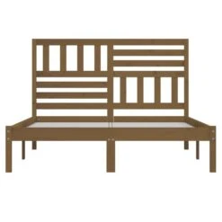 Cadre De Lit Marron Miel Bois De Pin Massif 135x190 Cm Double -Pas Cher Lit Magasin cadre de lit marron miel bois de pin massif 135x190 cm double 3666722742931 1415440