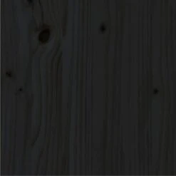 Cadre De Lit Noir Bois De Pin Massif 160x200 Cm 2 -Pas Cher Lit Magasin cadre de lit noir bois de pin massif 160x200 cm 3666722740418 1429463