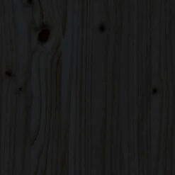 Cadre De Lit Noir Bois Massif 200x200 Cm 3 -Pas Cher Lit Magasin cadre de lit noir bois massif 200x200 cm 3666722742139 1439765