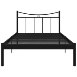 Cadre De Lit Noir Métal Et Contreplaqué 100x200 Cm 2 10 Cadre De Lit Noir Métal Et Contreplaqué 100x200 Cm 2 -Pas Cher Lit Magasin cadre de lit noir metal et contreplaque 100x200 cm 3666722938068 965473