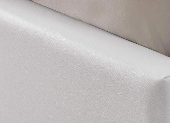 Cadre De Lit Simili Blanc Avec Rangement Studi 140 7 Cadre De Lit Simili Blanc Avec Rangement Studi 140 – Image 5