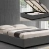 Cadre De Lit Similicuir Gris Avec Rangement Studi 180 -Pas Cher Lit Magasin cadre de lit similicuir gris avec rangement studi 180 3666722173650 1223937