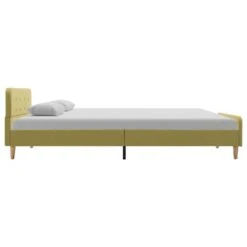Cadre De Lit Vert Tissu 120 X 200 Cm 6 9 Cadre De Lit Vert Tissu 120 X 200 Cm 6 -Pas Cher Lit Magasin cadre de lit vert tissu 120 x 200 cm 8719883698458 630320