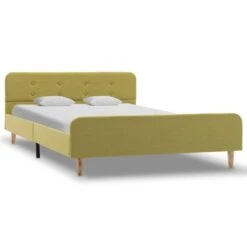 Cadre De Lit Vert Tissu 120 X 200 Cm 6 10 Cadre De Lit Vert Tissu 120 X 200 Cm 6 -Pas Cher Lit Magasin cadre de lit vert tissu 120 x 200 cm 8719883698458 630321