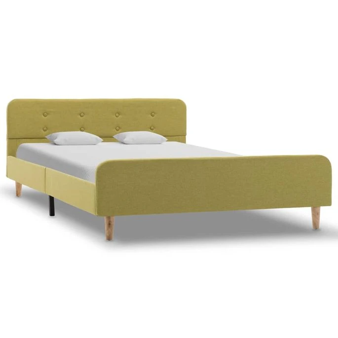 Cadre De Lit Vert Tissu 120 X 200 Cm 6 5 Cadre De Lit Vert Tissu 120 X 200 Cm 6 – Image 3