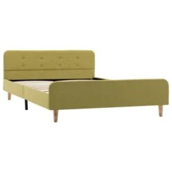 Cadre De Lit Vert Tissu 120 X 200 Cm 6 11 Cadre De Lit Vert Tissu 120 X 200 Cm 6 -Pas Cher Lit Magasin cadre de lit vert tissu 120 x 200 cm 8719883698458 630322