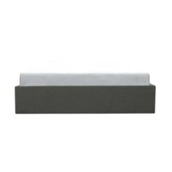 ECLIPSE Lit Coffre Adulte - Tissu Gris Foncé - Sommier Inclus - L 140 X L 190 Cm -Pas Cher Lit Magasin eclipse lit coffre adulte tissu gris fonce sommier inclus l 140 x l 190 cm 3612400684178 759761