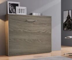 Ensemble Lit Escamotable 80x190 Cm Et Meubles De Salon Optima -Pas Cher Lit Magasin ensemble lit escamotable 80x190 cm et meubles de salon optima 3666722087452 248783