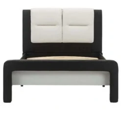 Lit 1 Place Simili Cuir Noir Et Blanc Joya 90x200 Cm 11 Lit 1 Place Simili Cuir Noir Et Blanc Joya 90x200 Cm -Pas Cher Lit Magasin lit 1 place simili cuir noir et blanc 90x200 cm 8719883778020 389832