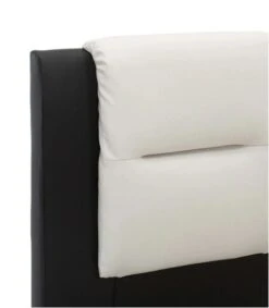 Lit 1 Place Simili Cuir Noir Et Blanc Joya 90x200 Cm 14 Lit 1 Place Simili Cuir Noir Et Blanc Joya 90x200 Cm -Pas Cher Lit Magasin lit 1 place simili cuir noir et blanc 90x200 cm 8719883778020 389835