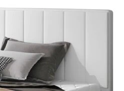 Lit 180x200 Cm Simili Cuir Blanc Capitonné Vertical Vareze -Pas Cher Lit Magasin lit 180x200 cm simili cuir noir capitonne vertical vareze 3666722594820 1390759