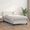 Lit à Sommier Tapissier Avec Matelas Blanc 80x200 Cm Similicuir 2 Lit à Sommier Tapissier Avec Matelas Blanc 80x200 Cm Similicuir -Pas Cher Lit Magasin lit a sommier tapissier avec matelas blanc 80x200 cm similicuir 3666722940795 1513431
