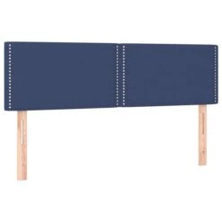 Lit à Sommier Tapissier Avec Matelas Bleu 140x200 Cm Tissu 2 -Pas Cher Lit Magasin lit a sommier tapissier avec matelas bleu 140x200 cm tissu 3666722938907 1461054