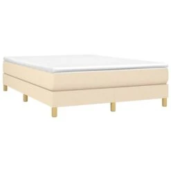 Lit à Sommier Tapissier Avec Matelas Crème 140x200 Cm Tissu 14 Lit à Sommier Tapissier Avec Matelas Crème 140x200 Cm Tissu -Pas Cher Lit Magasin lit a sommier tapissier avec matelas creme 140x200 cm tissu 3666722938815 1497791