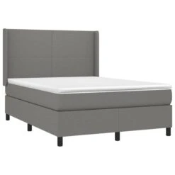 Lit à Sommier Tapissier Avec Matelas Gris Foncé 140x200cm Tissu 10 Lit à Sommier Tapissier Avec Matelas Gris Foncé 140x200cm Tissu -Pas Cher Lit Magasin lit a sommier tapissier avec matelas gris fonce 140x200cm tissu 8720287330479 1517930