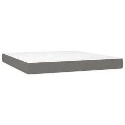 Lit à Sommier Tapissier Avec Matelas Gris Foncé 160x200cm Tissu 4 13 Lit à Sommier Tapissier Avec Matelas Gris Foncé 160x200cm Tissu 4 -Pas Cher Lit Magasin lit a sommier tapissier avec matelas gris fonce 160x200cm tissu 3666722843782 1461218
