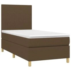 Lit à Sommier Tapissier Avec Matelas Marron Foncé 80x200 Cm 2 10 Lit à Sommier Tapissier Avec Matelas Marron Foncé 80x200 Cm 2 -Pas Cher Lit Magasin lit a sommier tapissier avec matelas marron fonce 80x200 cm 3666722875509 1471411